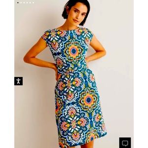 Boden Florrie jersey dress 8R, Chesapeake Bay Bloomsbury, NWT